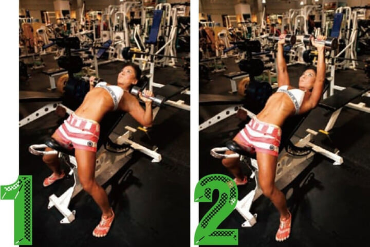 ダンベルを使ったベンチプレスで大胸筋を鍛える！筋トレで胸元を綺麗に見せる“BIG３講座”